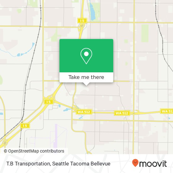 T.B Transportation map