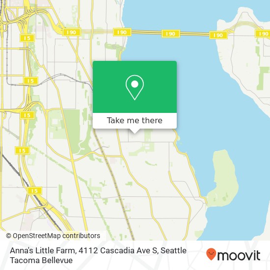 Anna's Little Farm, 4112 Cascadia Ave S map