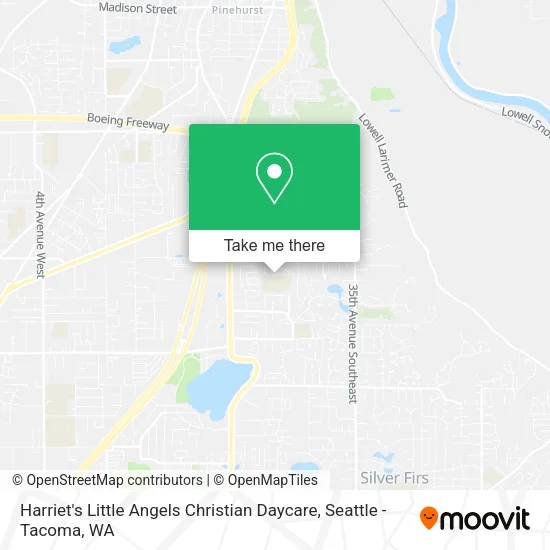 Harriet's Little Angels Christian Daycare map