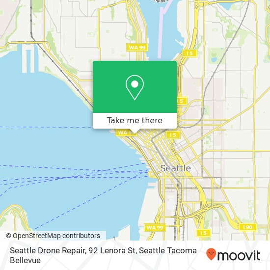 Seattle Drone Repair, 92 Lenora St map