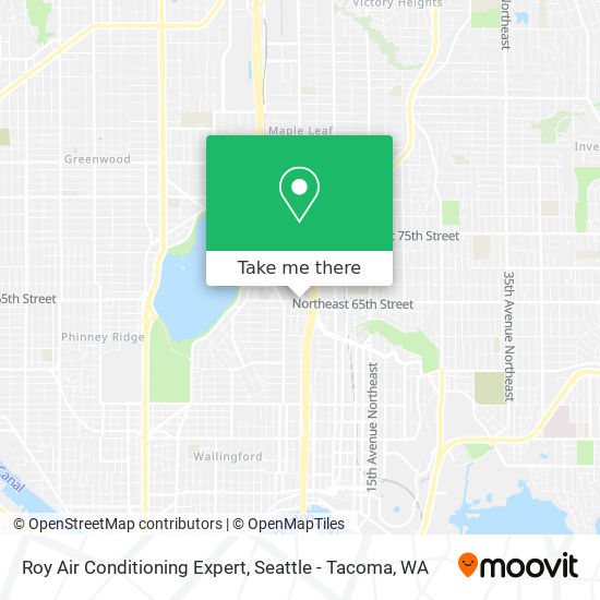 Roy Air Conditioning Expert map