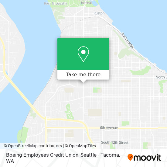 Boeing Employees Credit Union map