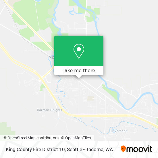 King County Fire District 10 map