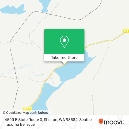 4500 E State Route 3, Shelton, WA 98584 map