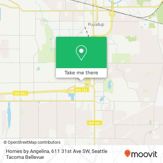 Mapa de Homes by Angelina, 611 31st Ave SW