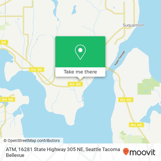 ATM, 16281 State Highway 305 NE map