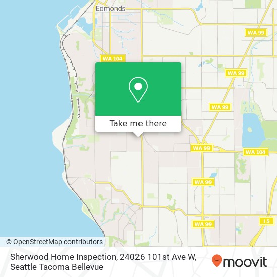 Sherwood Home Inspection, 24026 101st Ave W map