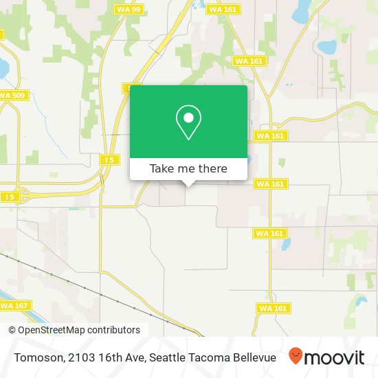 Tomoson, 2103 16th Ave map