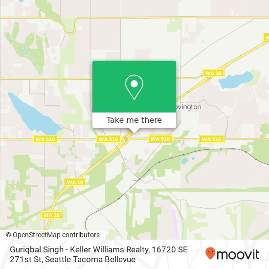 Guriqbal Singh - Keller Williams Realty, 16720 SE 271st St map