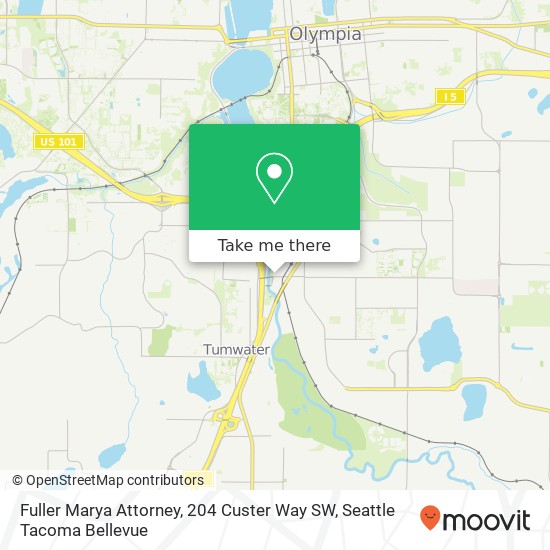 Fuller Marya Attorney, 204 Custer Way SW map