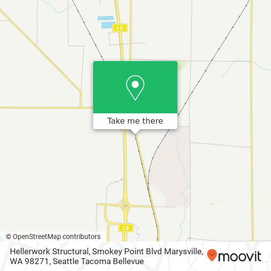 Mapa de Hellerwork Structural, Smokey Point Blvd Marysville, WA 98271