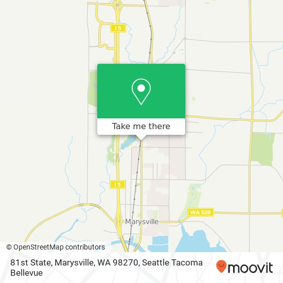 Mapa de 81st State, Marysville, WA 98270