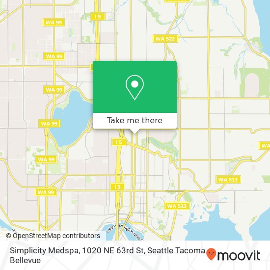 Simplicity Medspa, 1020 NE 63rd St map