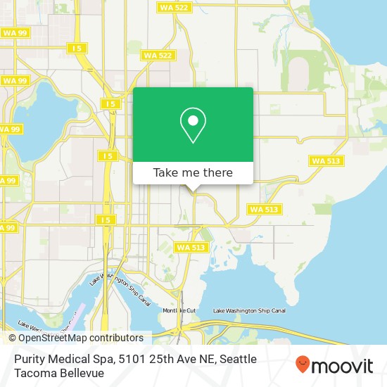 Purity Medical Spa, 5101 25th Ave NE map