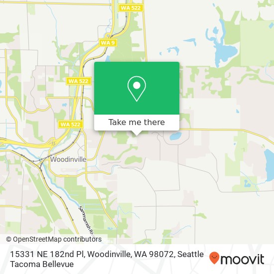 15331 NE 182nd Pl, Woodinville, WA 98072 map