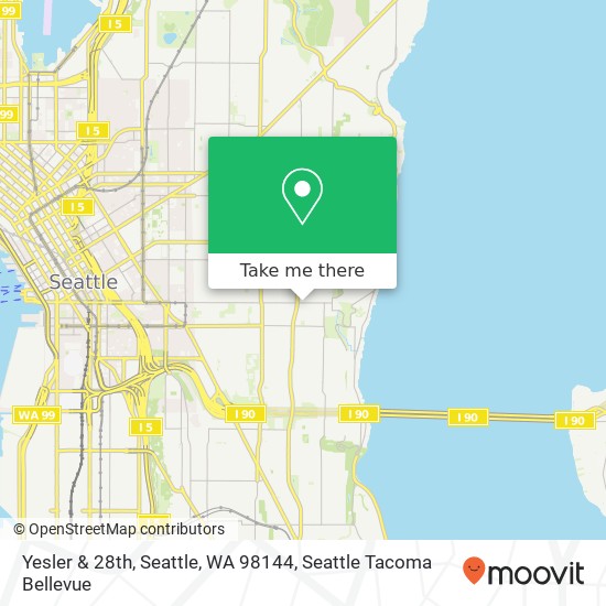 Mapa de Yesler & 28th, Seattle, WA 98144