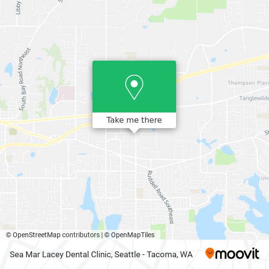 Mapa de Sea Mar Lacey Dental Clinic