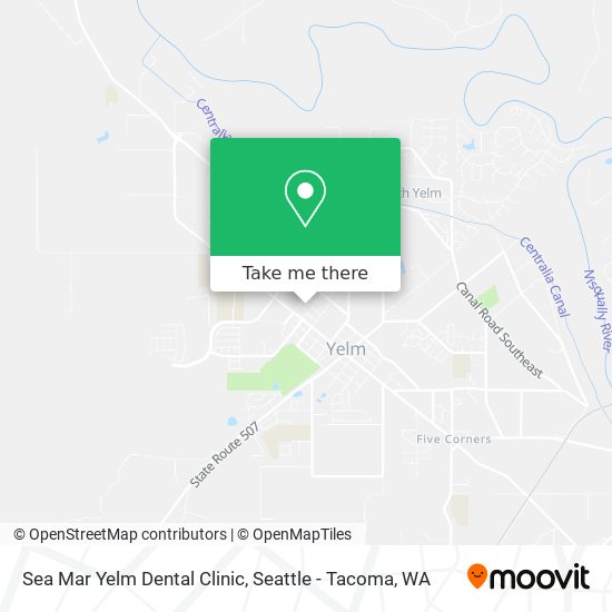 Sea Mar Yelm Dental Clinic map