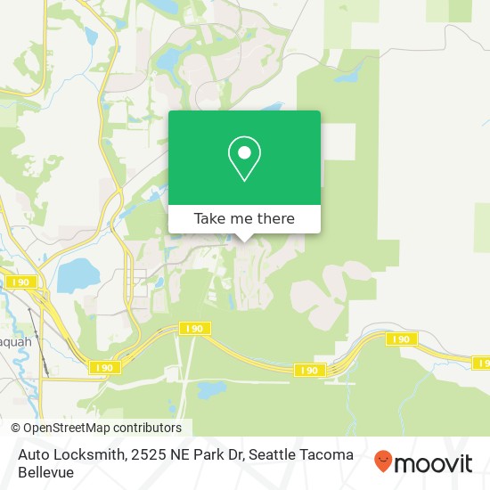 Auto Locksmith, 2525 NE Park Dr map