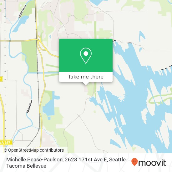 Mapa de Michelle Pease-Paulson, 2628 171st Ave E