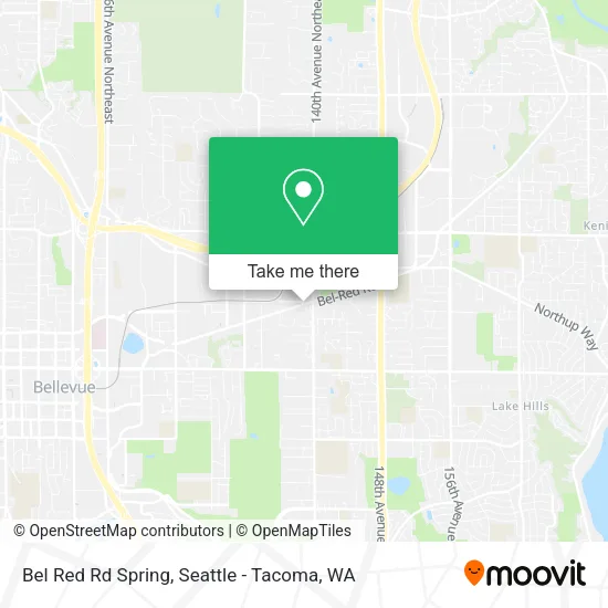 Mapa de Bel Red Rd Spring