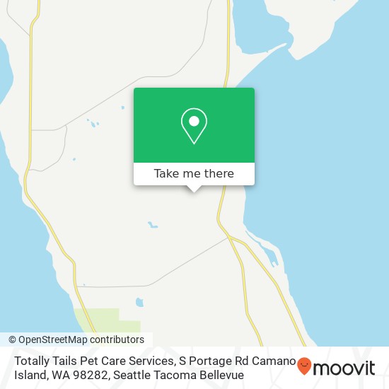 Totally Tails Pet Care Services, S Portage Rd Camano Island, WA 98282 map