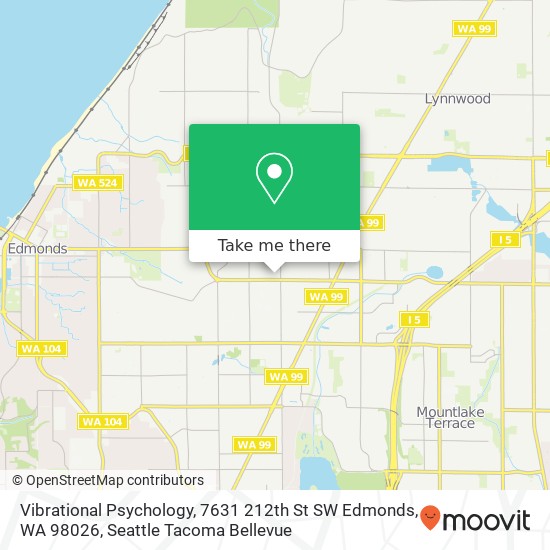 Vibrational Psychology, 7631 212th St SW Edmonds, WA 98026 map