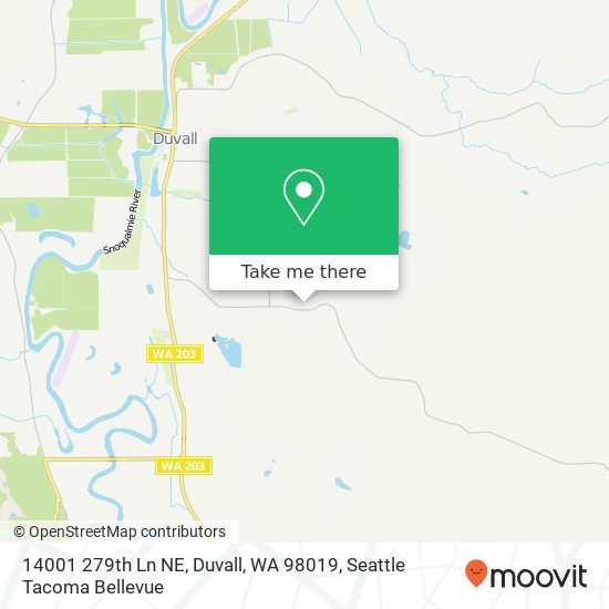 Mapa de 14001 279th Ln NE, Duvall, WA 98019