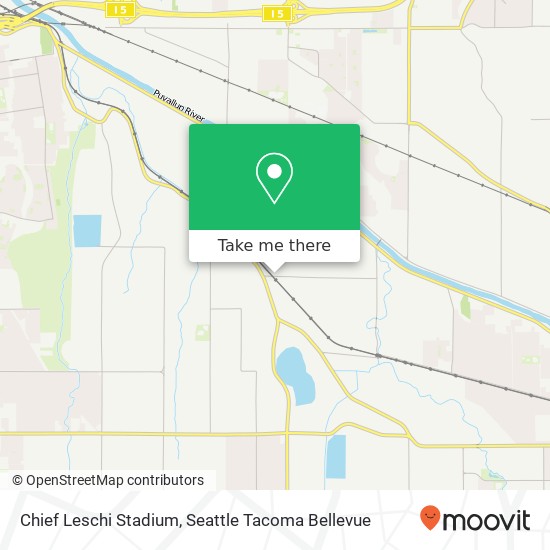 Chief Leschi Stadium map