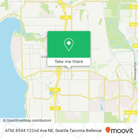 Mapa de ATM, 8544 122nd Ave NE