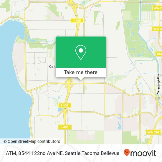 ATM, 8544 122nd Ave NE map