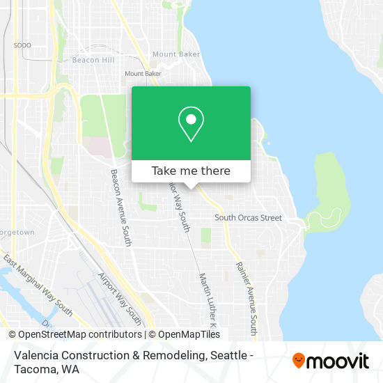Valencia Construction & Remodeling map