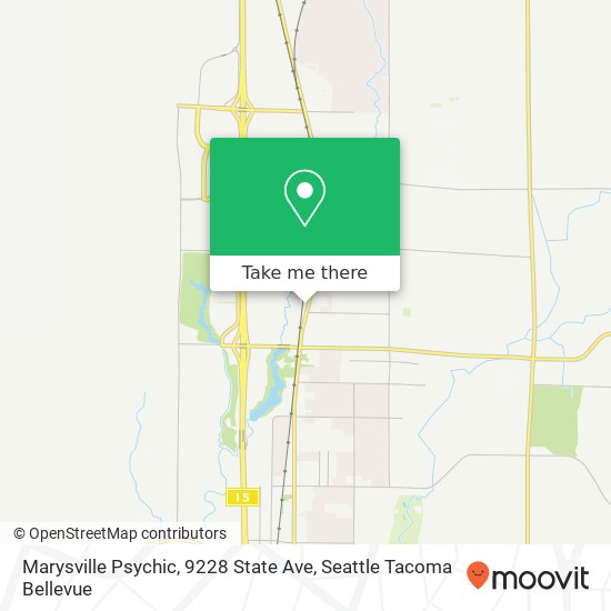 Marysville Psychic, 9228 State Ave map