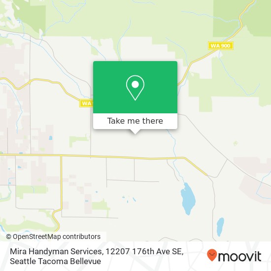 Mapa de Mira Handyman Services, 12207 176th Ave SE