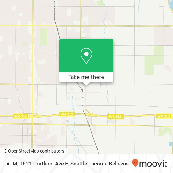 Mapa de ATM, 9621 Portland Ave E