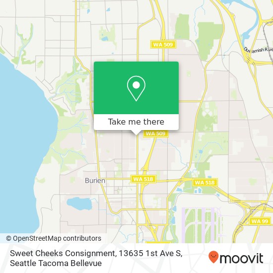 Sweet Cheeks Consignment, 13635 1st Ave S map