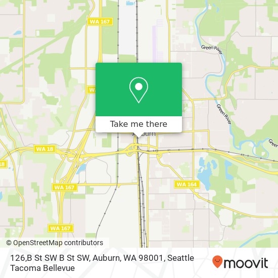 126,B St SW B St SW, Auburn, WA 98001 map