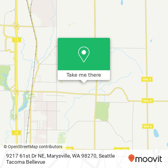 9217 61st Dr NE, Marysville, WA 98270 map