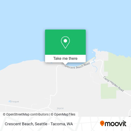 Crescent Beach, Crescent Beach Rd map