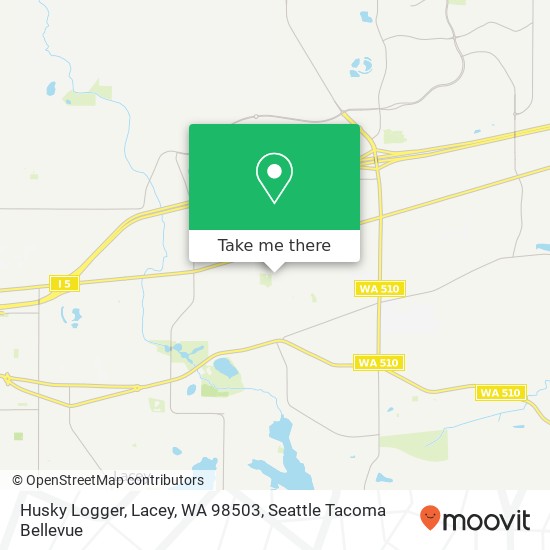 Husky Logger, Lacey, WA 98503 map