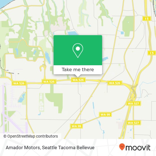 Amador Motors map