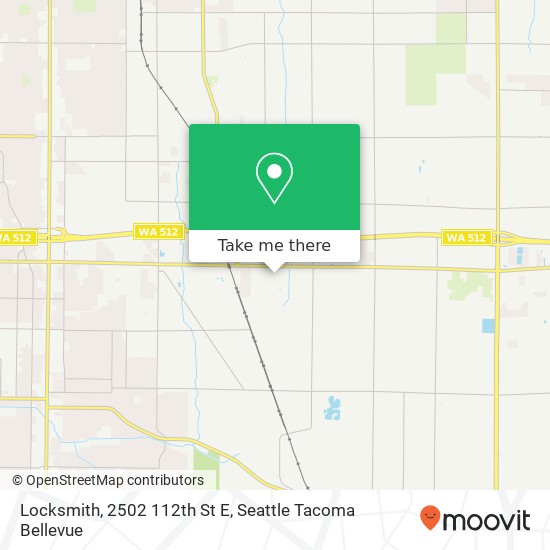 Locksmith, 2502 112th St E map