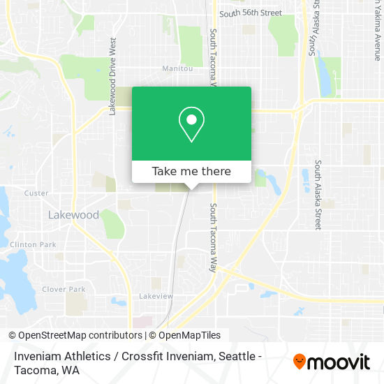 Inveniam Athletics / Crossfit Inveniam map