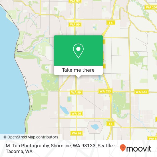 M. Tan Photography, Shoreline, WA 98133 map