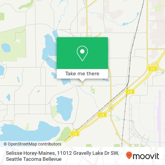 Selisse Horey-Maines, 11012 Gravelly Lake Dr SW map