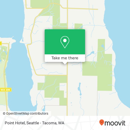 Point Hotel map