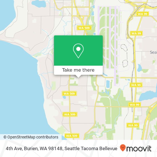 4th Ave, Burien, WA 98148 map