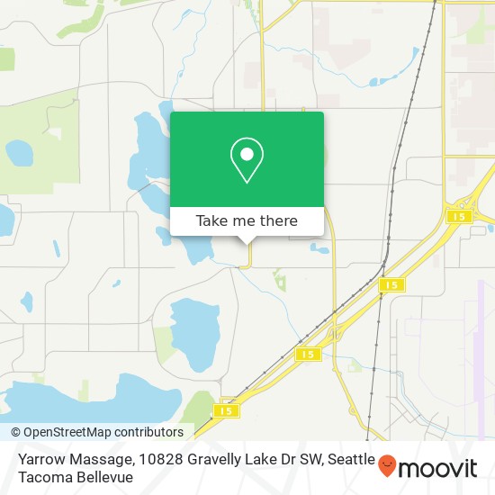 Yarrow Massage, 10828 Gravelly Lake Dr SW map