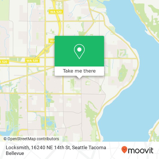 Locksmith, 16240 NE 14th St map