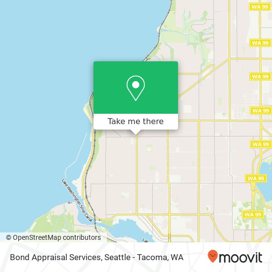 Bond Appraisal Services map